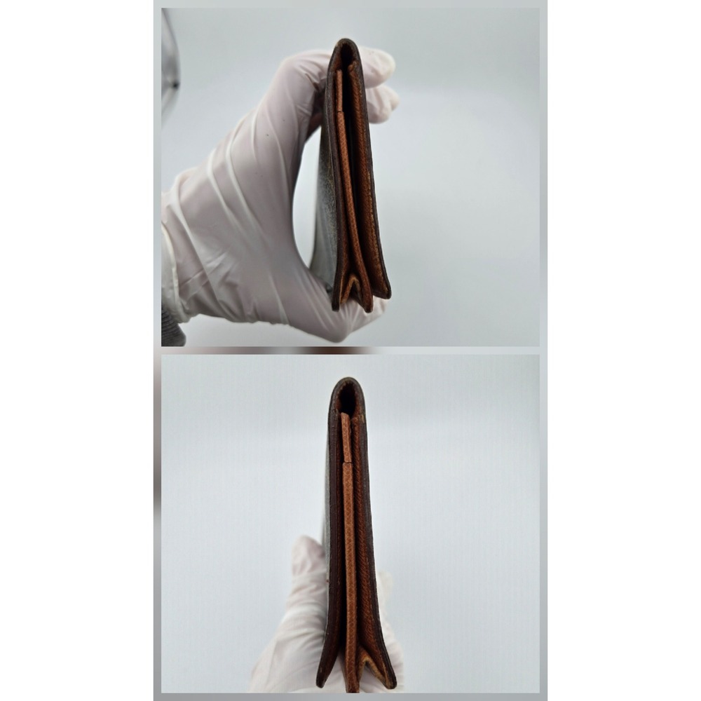 Louis Vuitton Monogram Porte Valeurs Cartes Credit Long Wallet CT1905 Brown - Picture 7 of 8